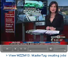 View WZZM13: MasterTag creating jobs 